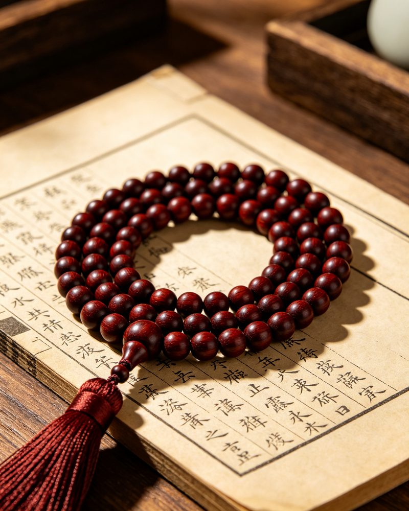 Red Sandalwood Mala