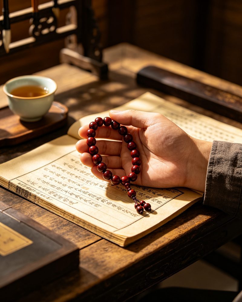 Red Sandalwood Mala 3