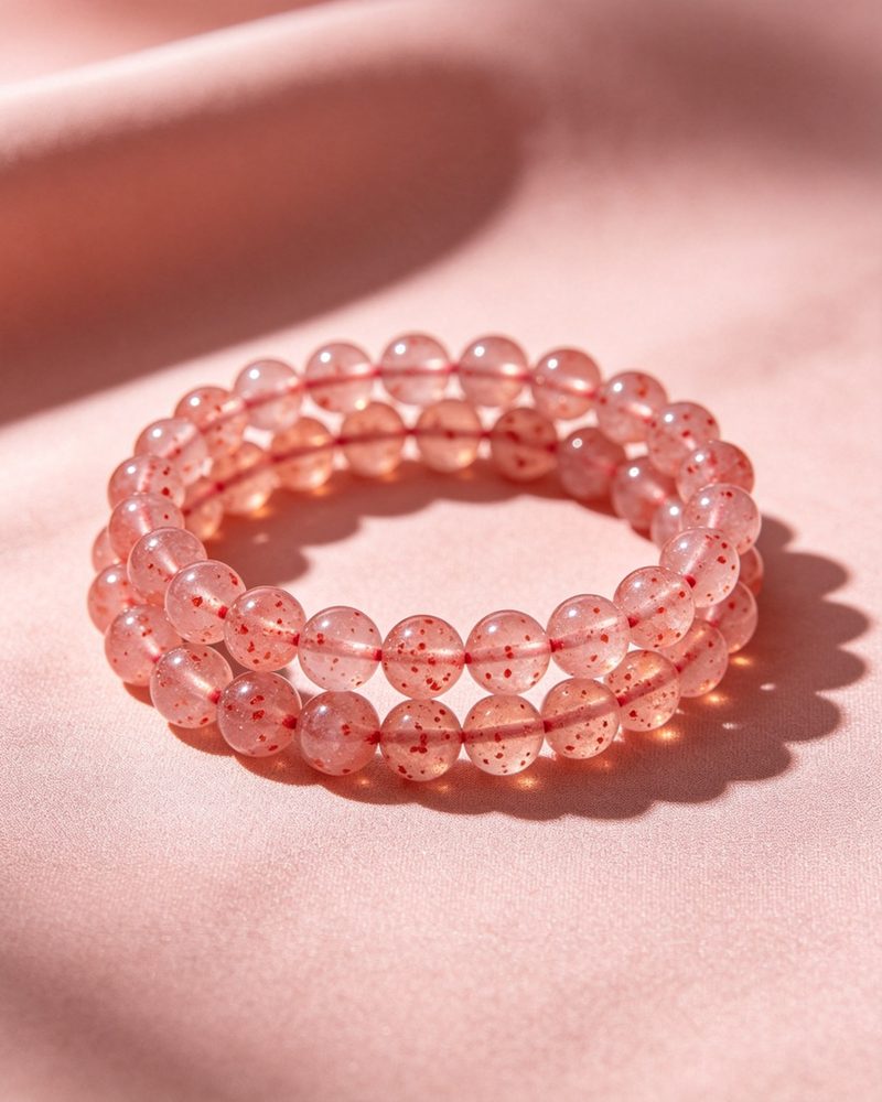 Five-Element Fire · Strawberry Quartz